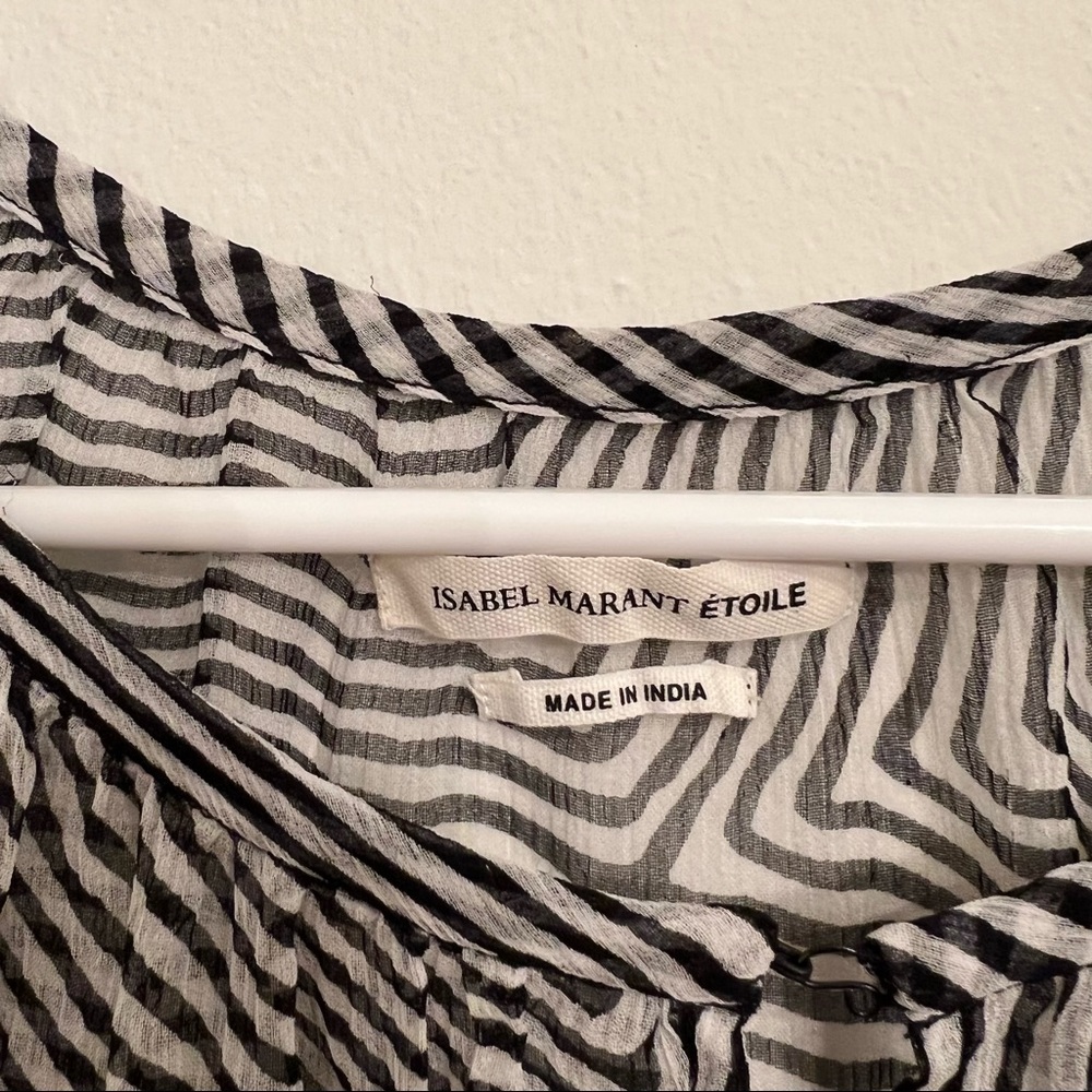 Isabel Marant Silk Top 34/0 - Picture 3 of 6